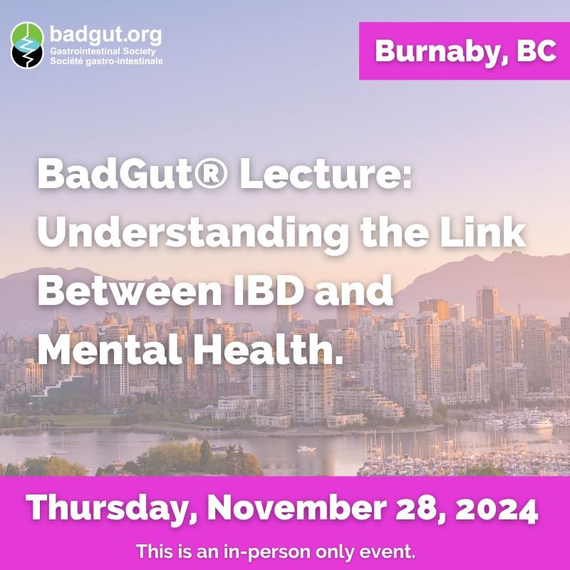 BadGut Lecture Burnaby