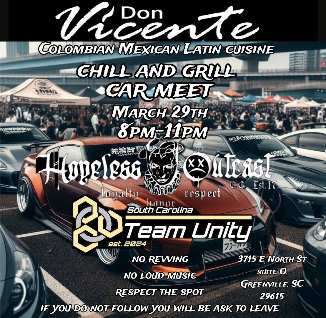 chill & grill car meet 