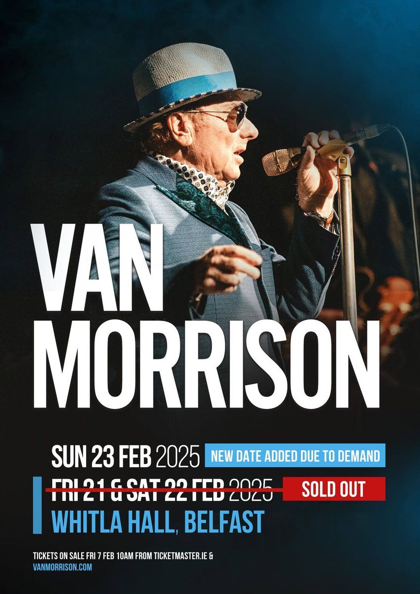 Van Morrison Edinburgh Tickets