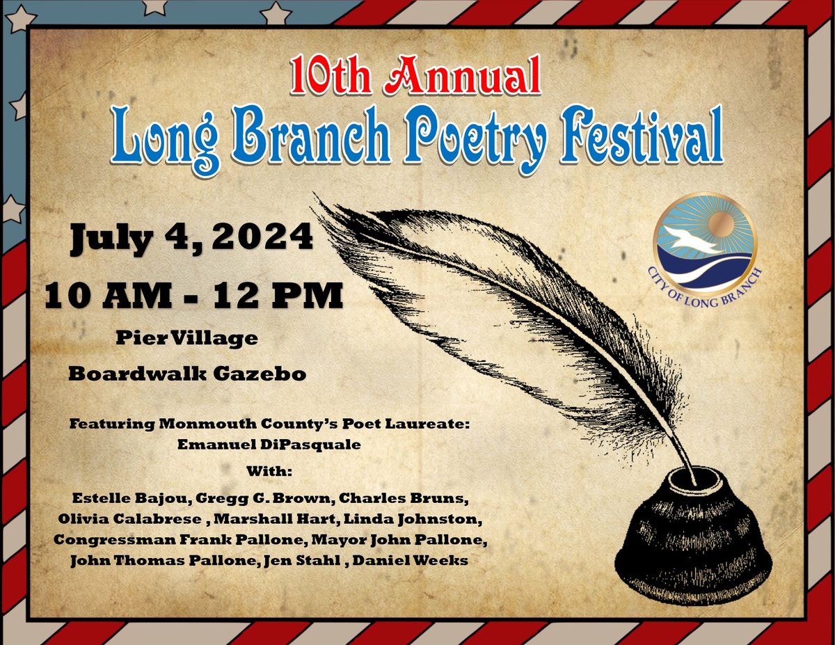10th Annual Long Branch Poetry Festival