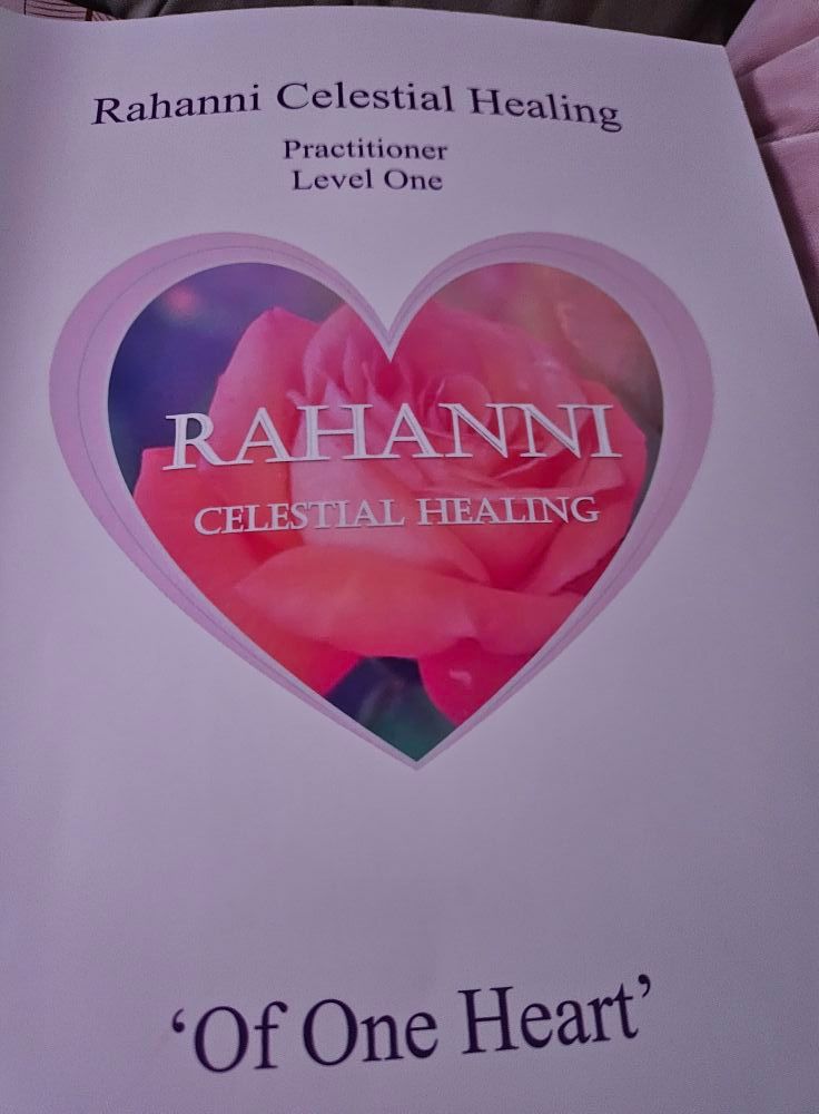 Rahanni Celestial Healing level 1 workshop \ud83e\ude77