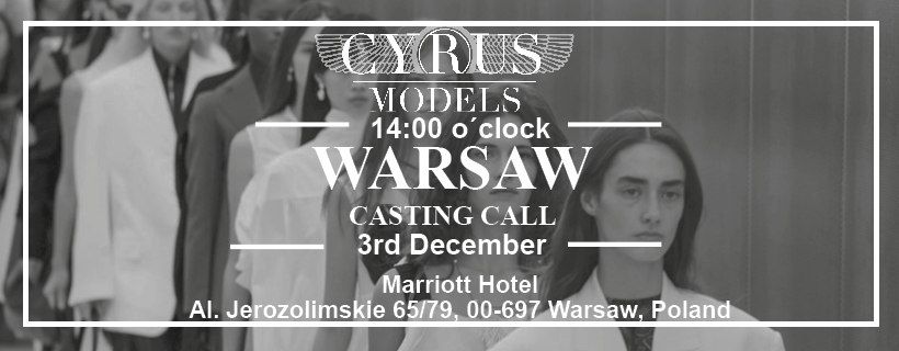 Warsaw casting call