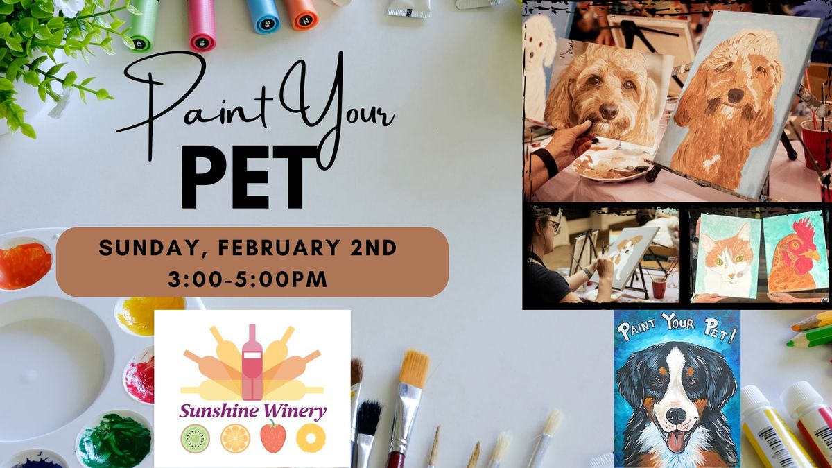 Paint Your Pet - February Session