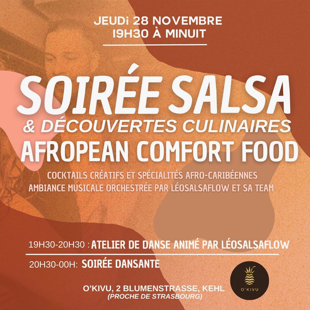 Soir\u00e9e Salsa cubaine & d\u00e9couverte culinaire 