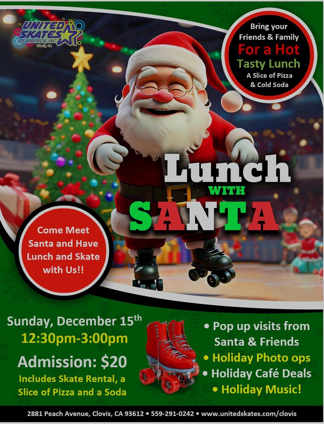 Lunch with Santa 