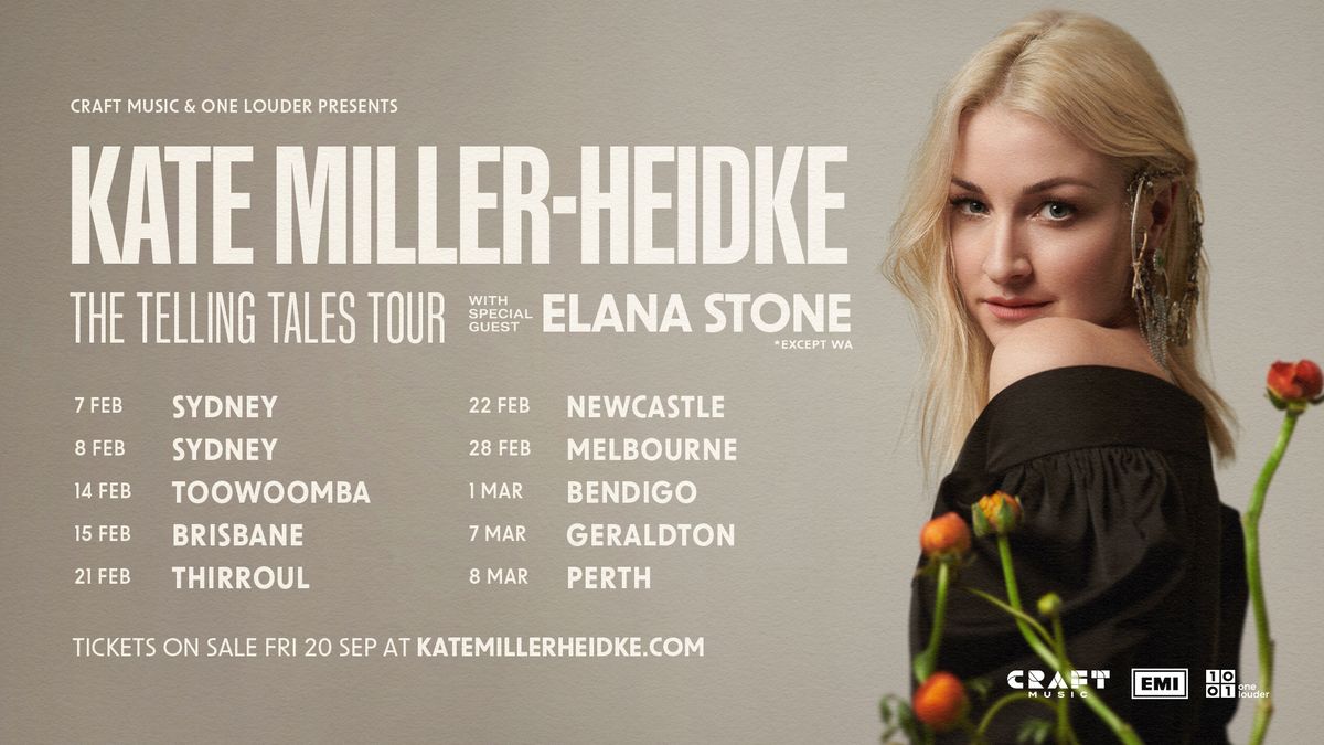 Kate Miller-Heidke - Queens Park Theatre, Geraldton