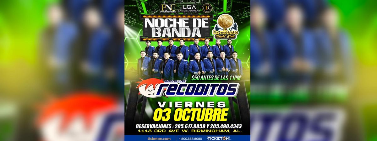 BANDA LOS RECODITOS EN BIRMINGHAM