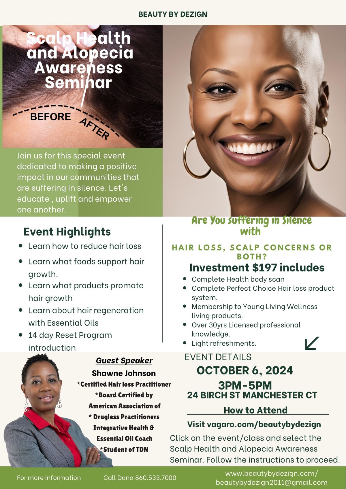 Scalp Health and Alopecia Wellness Seminar