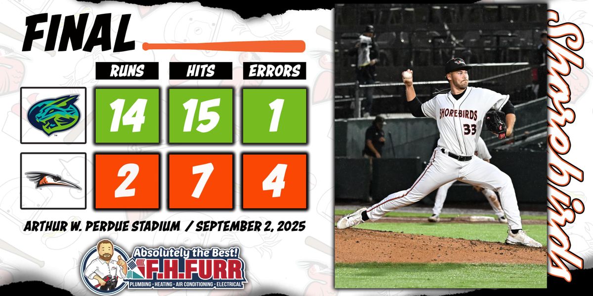 Parking Lynchburg Hillcats at Delmarva Shorebirds