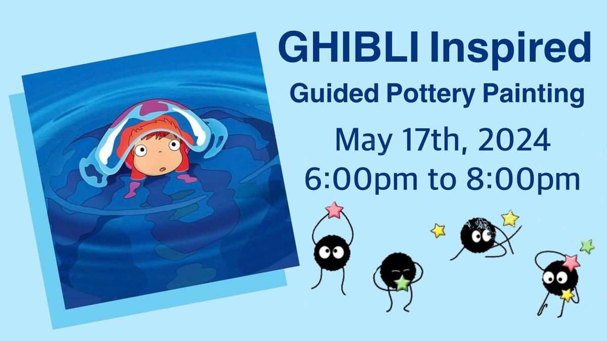 Ghibli Inspired Guided Paint Night