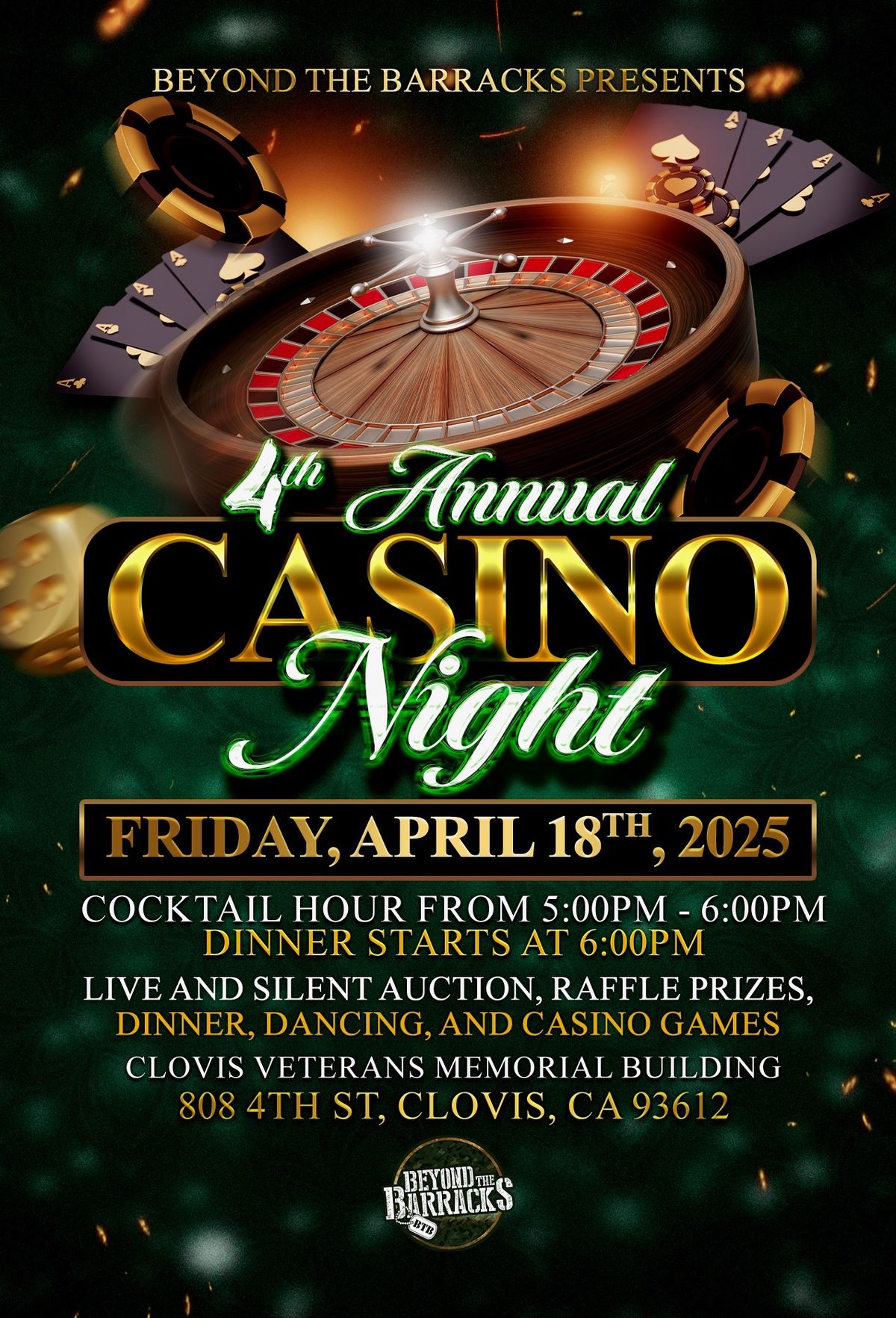 BTB\u2019s 4th Annual Casino Night