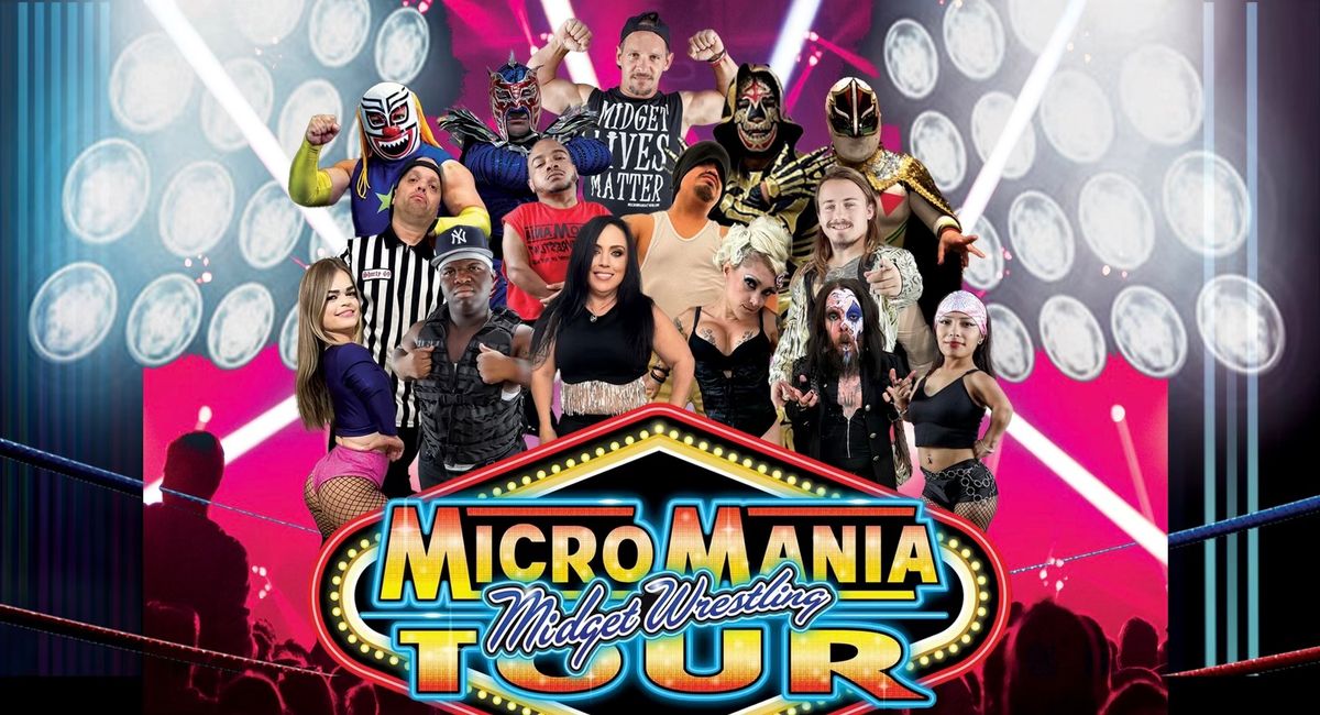 Micro Mania Wrestling at Tackle Box | Chico CA