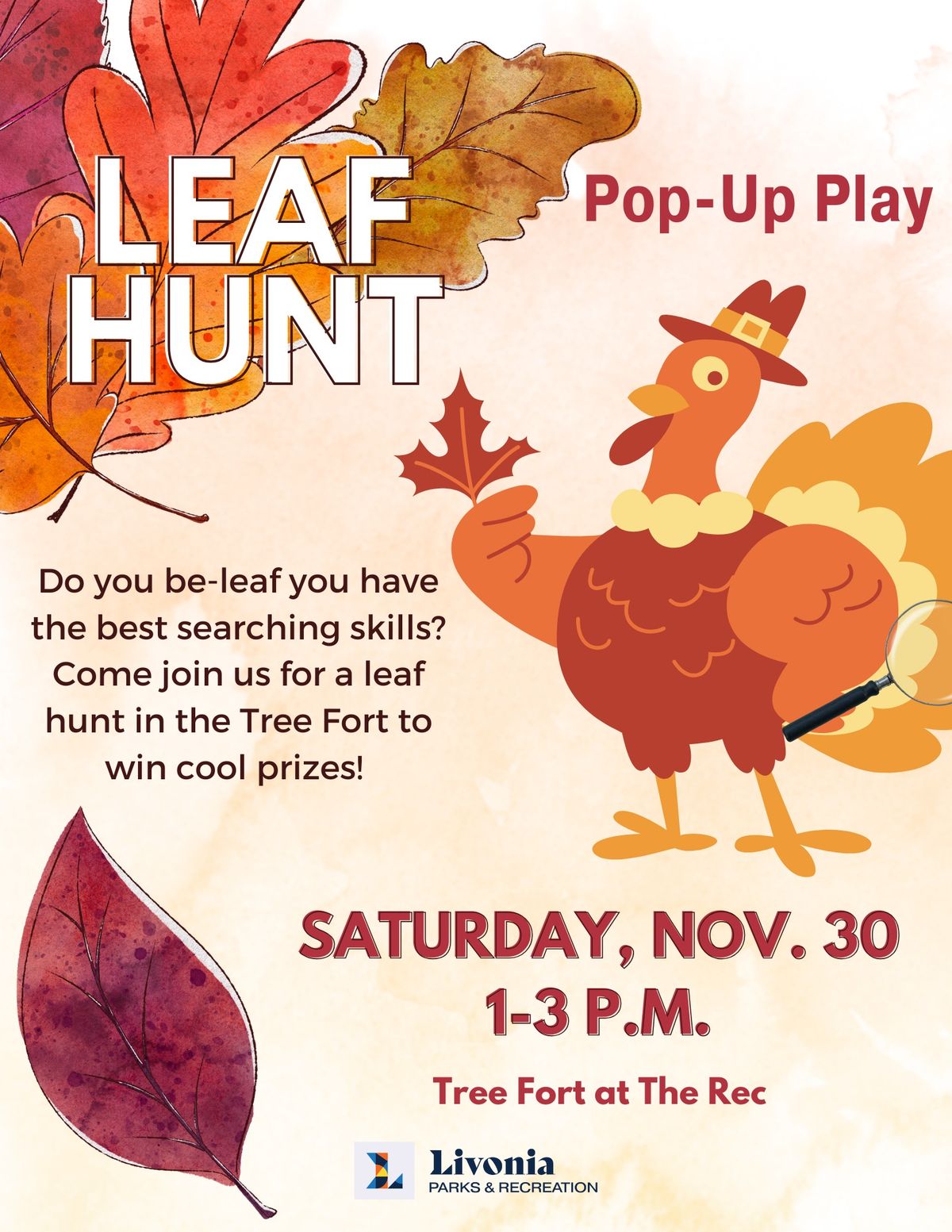 Pop Up Play: Leaf Hunt