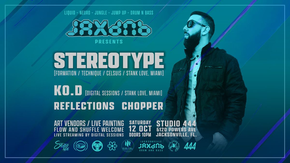 JaxDnb Presents: Stereotype + Ko.D \u2013 12 Oct 2024