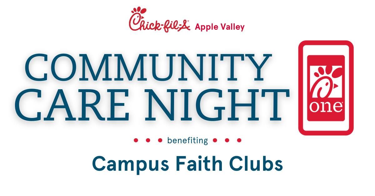 Community Care Night - Campus Faith Clubs