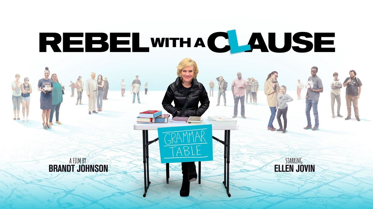 NYC Premiere: See "Rebel with a Clause" on National Grammar Day!