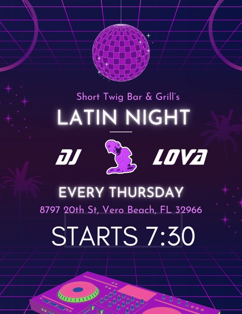 Latin night with DJ Lova