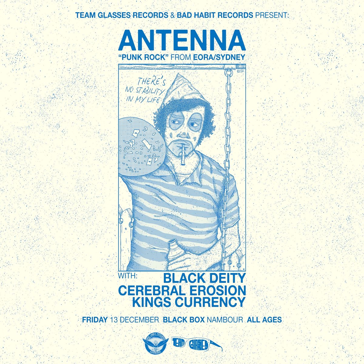 Antenna (NSW) & Guests (ALL AGES: Naamba\/Nambour)