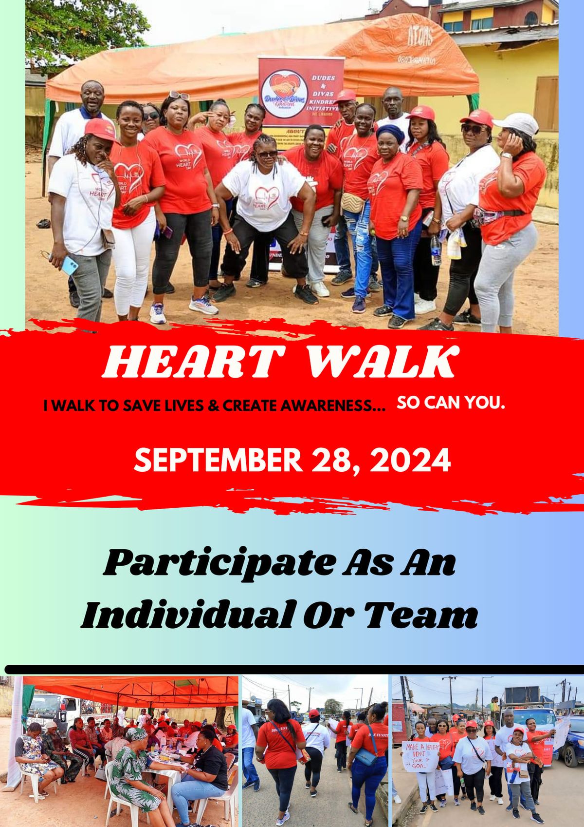 3KM HEART  WALK