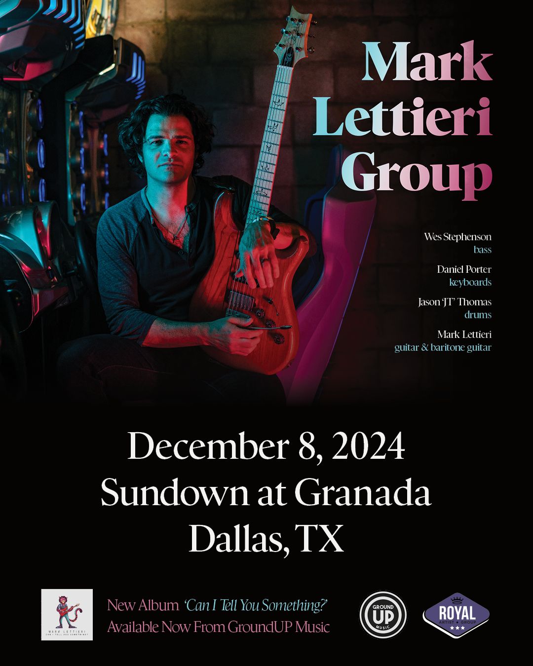 LIVE MUSIC: Mark Lettieri Group | Sundown at Granada | Dallas, Texas