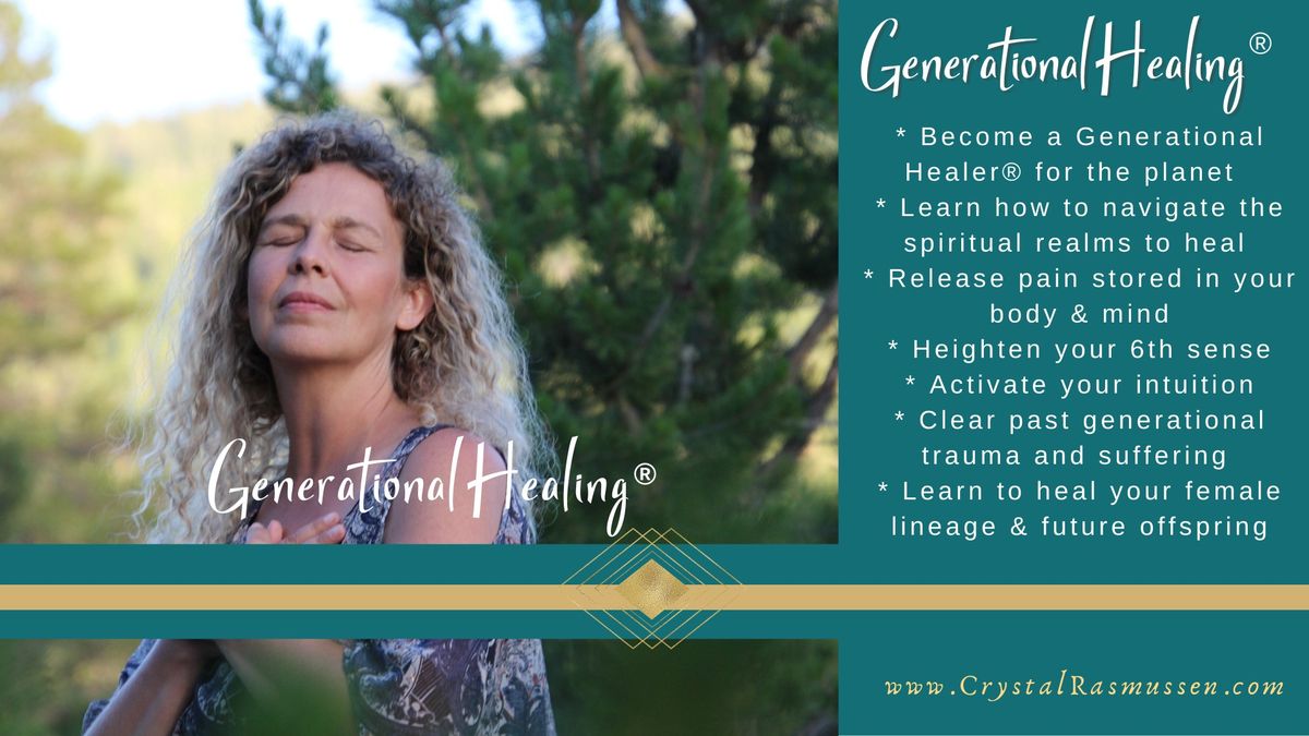 Generational Healing\u00ae 7 Day Certification Training in Reno, Nevada