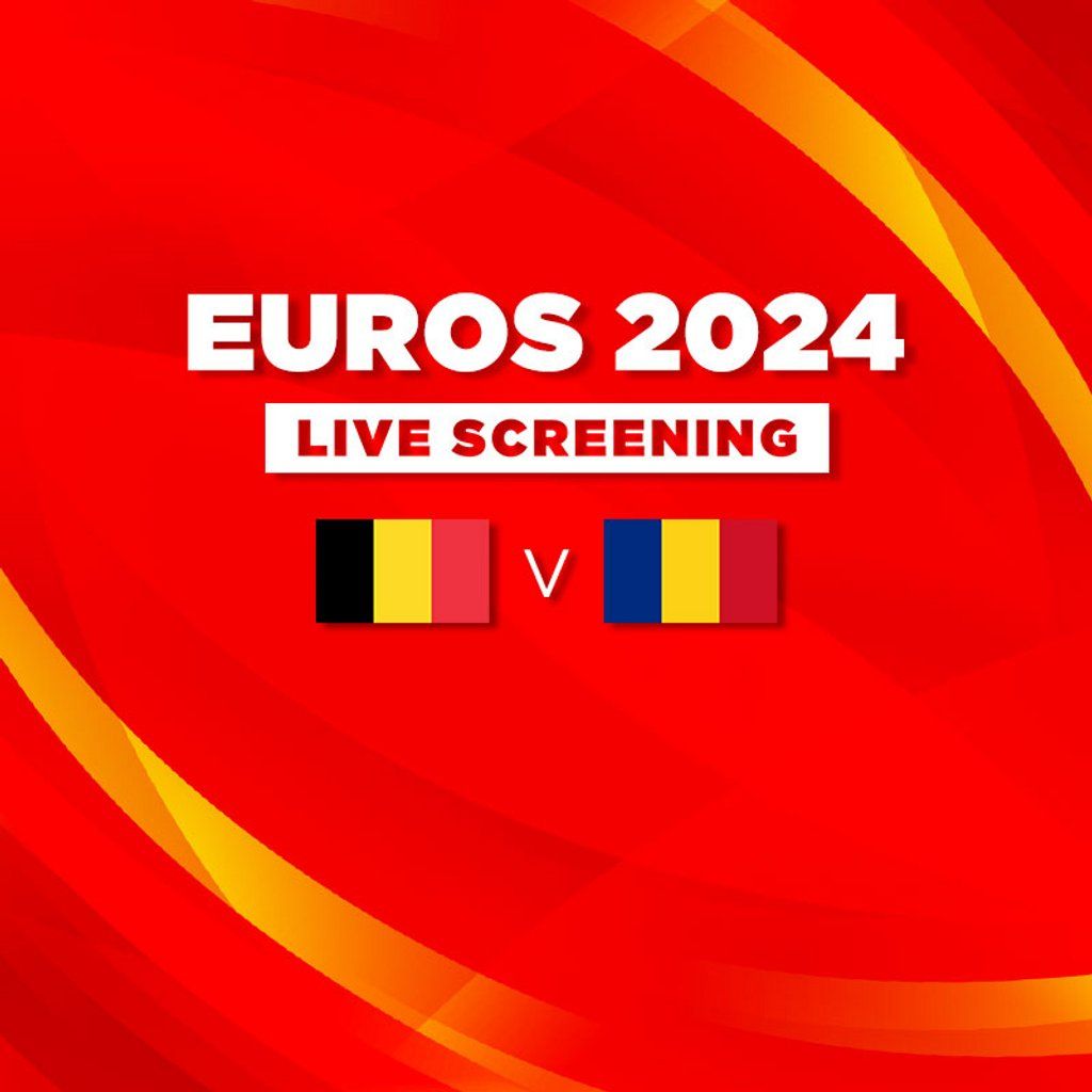 Belgium vs Romania - Euros 2024 - Live Screening