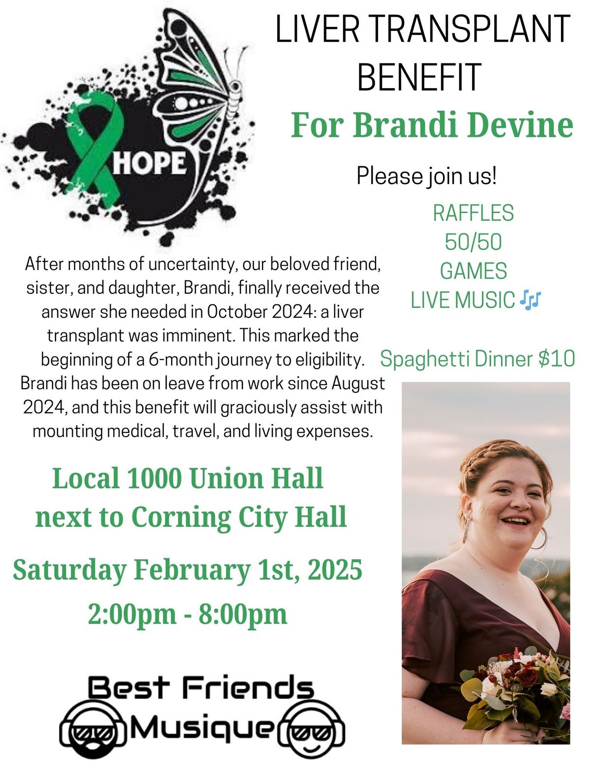 Benefit for Brandi Devine 