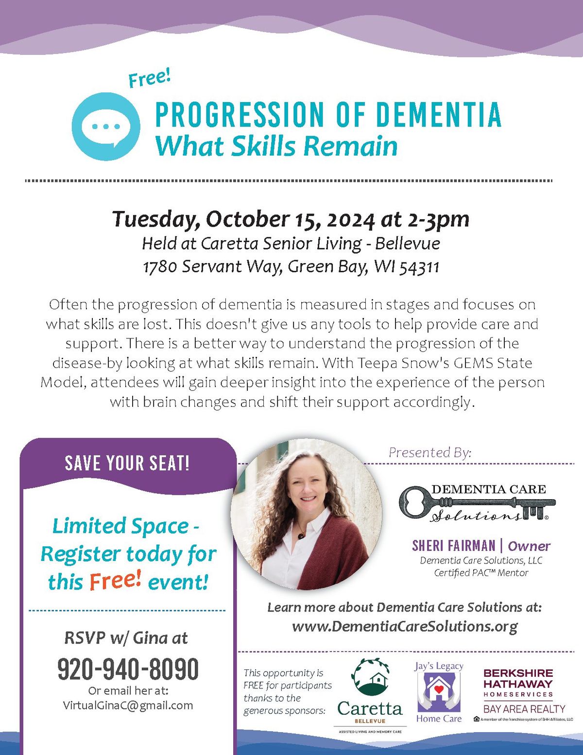 Progression of Dementia: What Skills Remain?