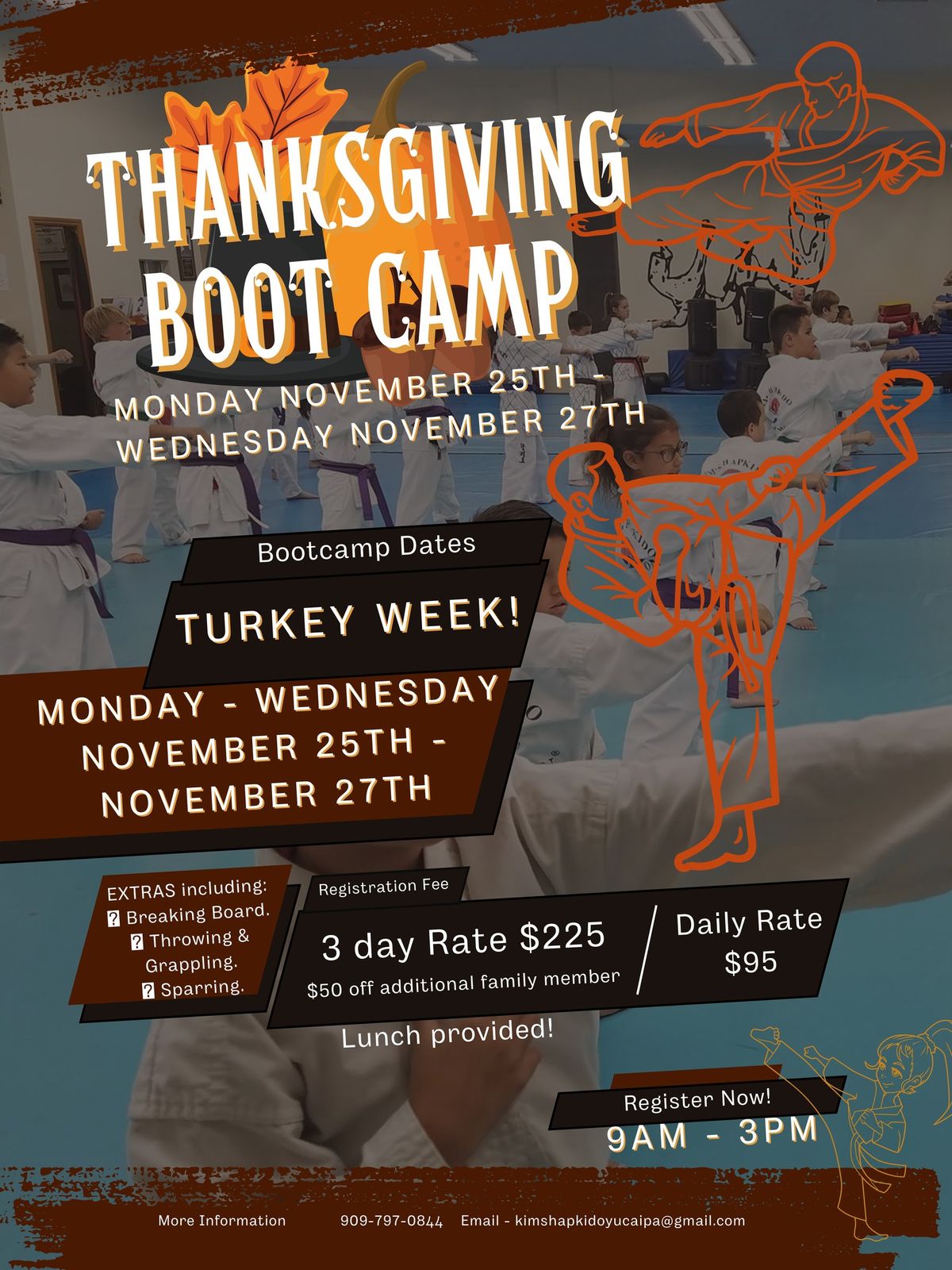 Thanksgiving Bootcamp