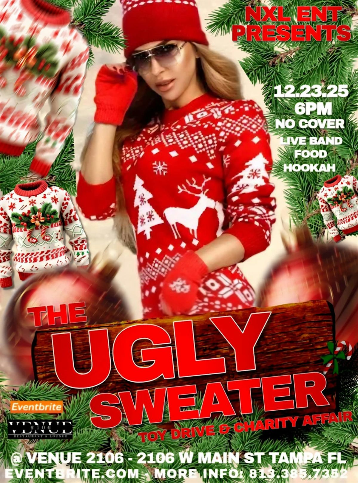 wit cho UGLY AZZ SELF vip rsvp table only option HOLIDAY HAPPY HOUR