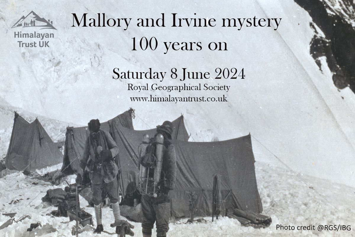 Mallory and Irvine History - 100 years on