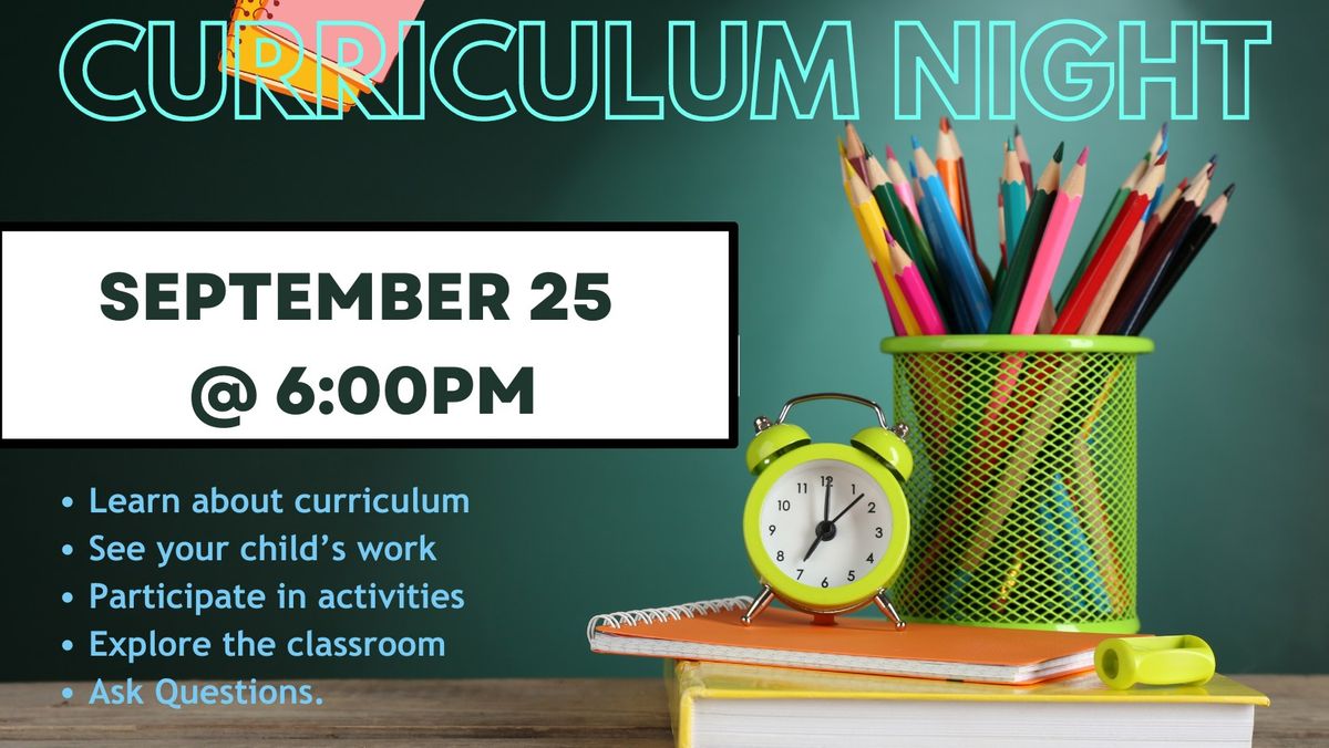 Curriculum Night