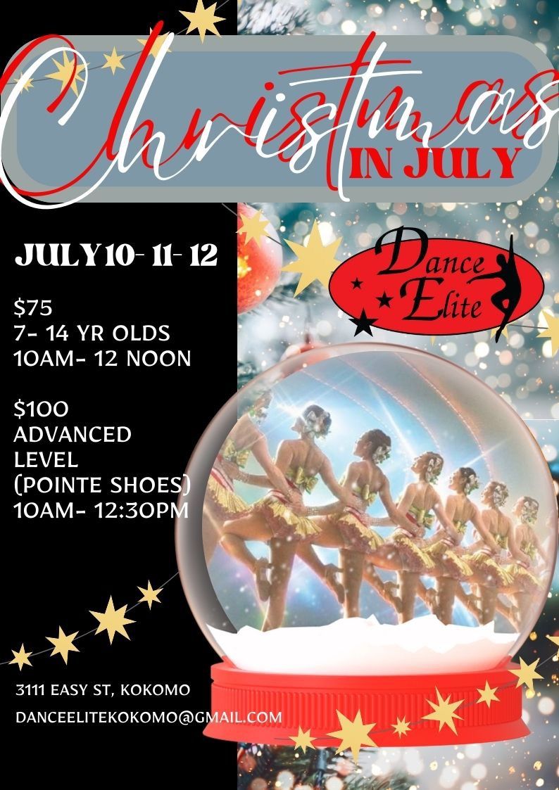 Christmas in July Dance Camp