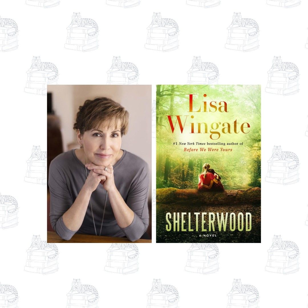 Lisa Wingate at Buxton Books celebrating Shelterwood!