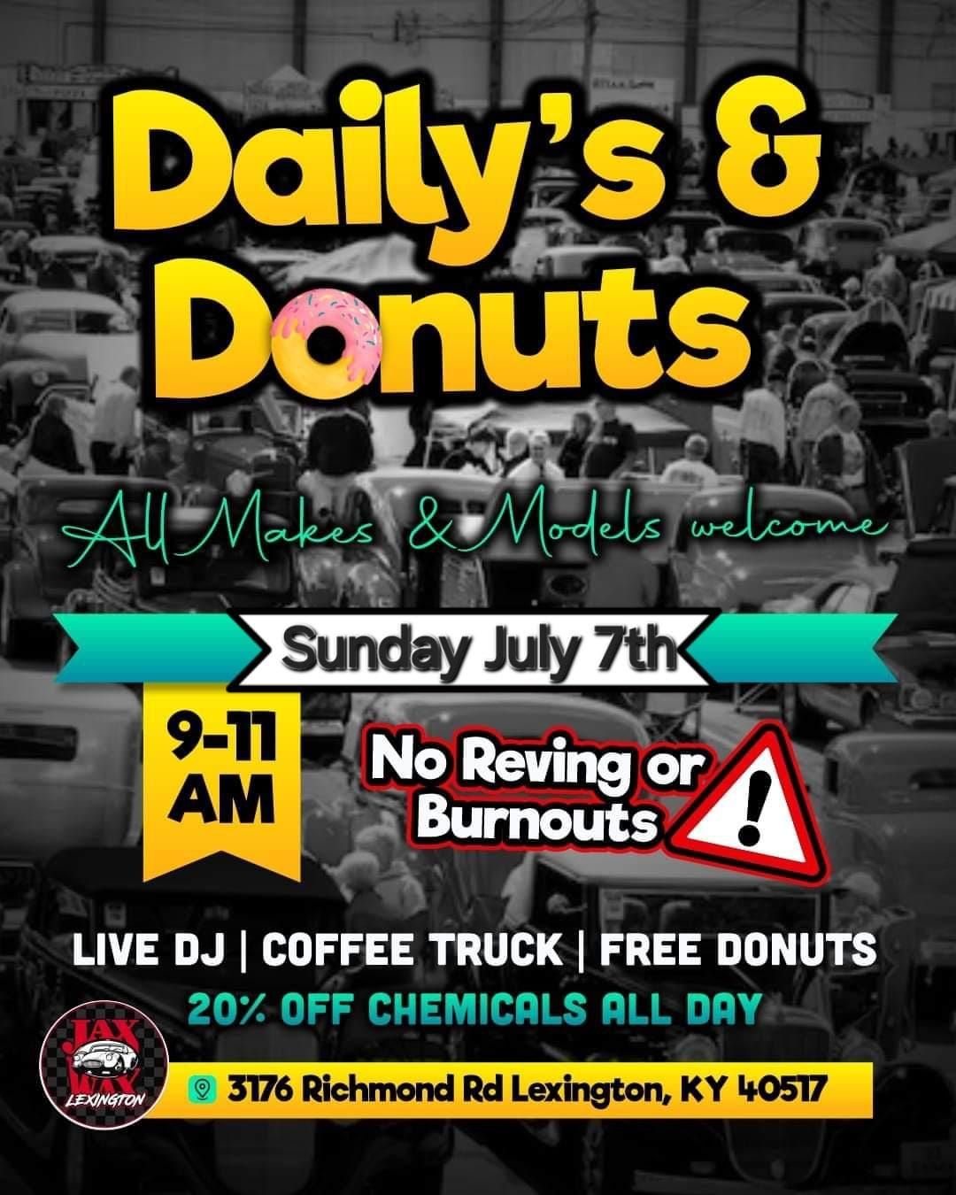 Jax Wax Lexington Daily's & Donuts