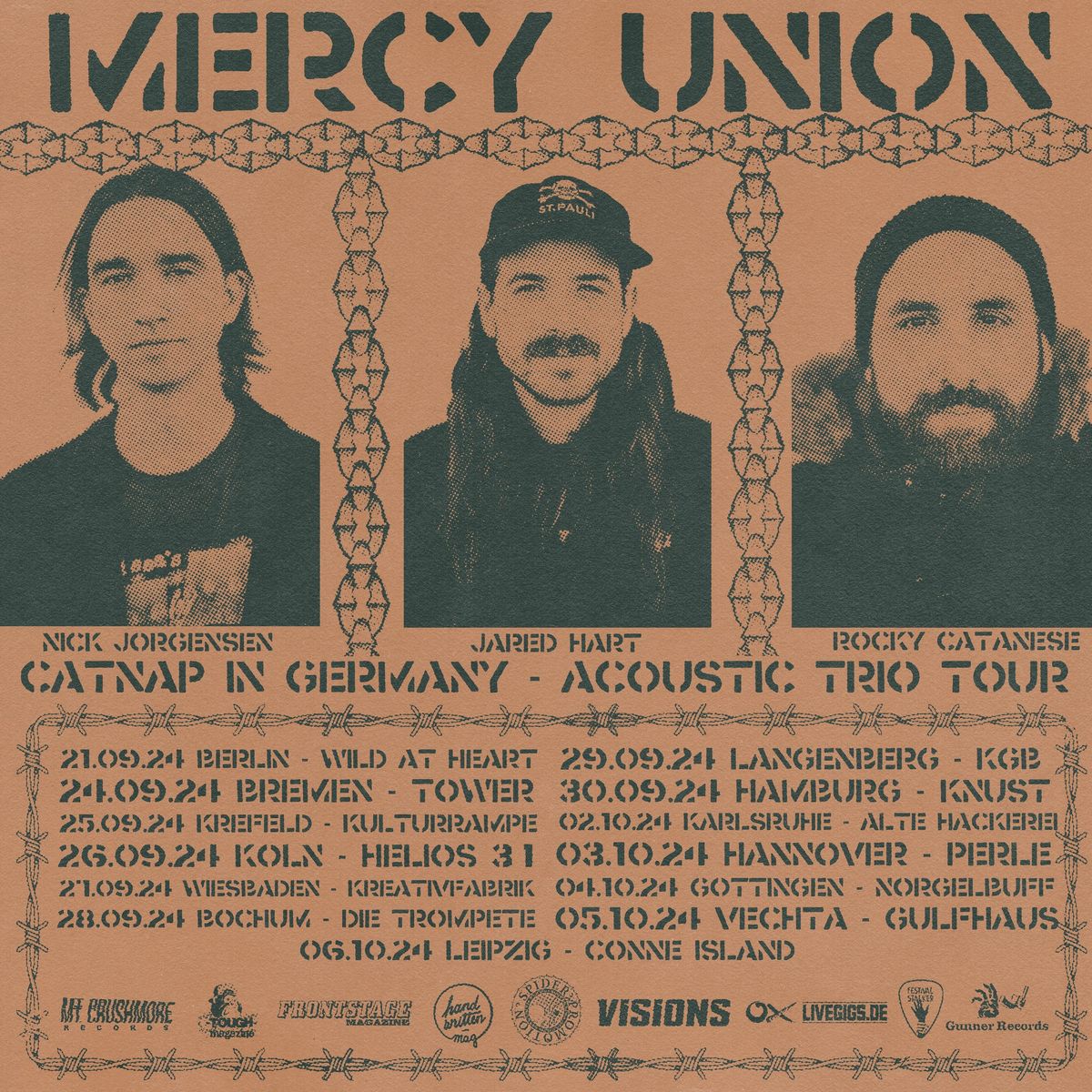 MERCY UNION - Acoustic Trio Tour - live in der PERLE