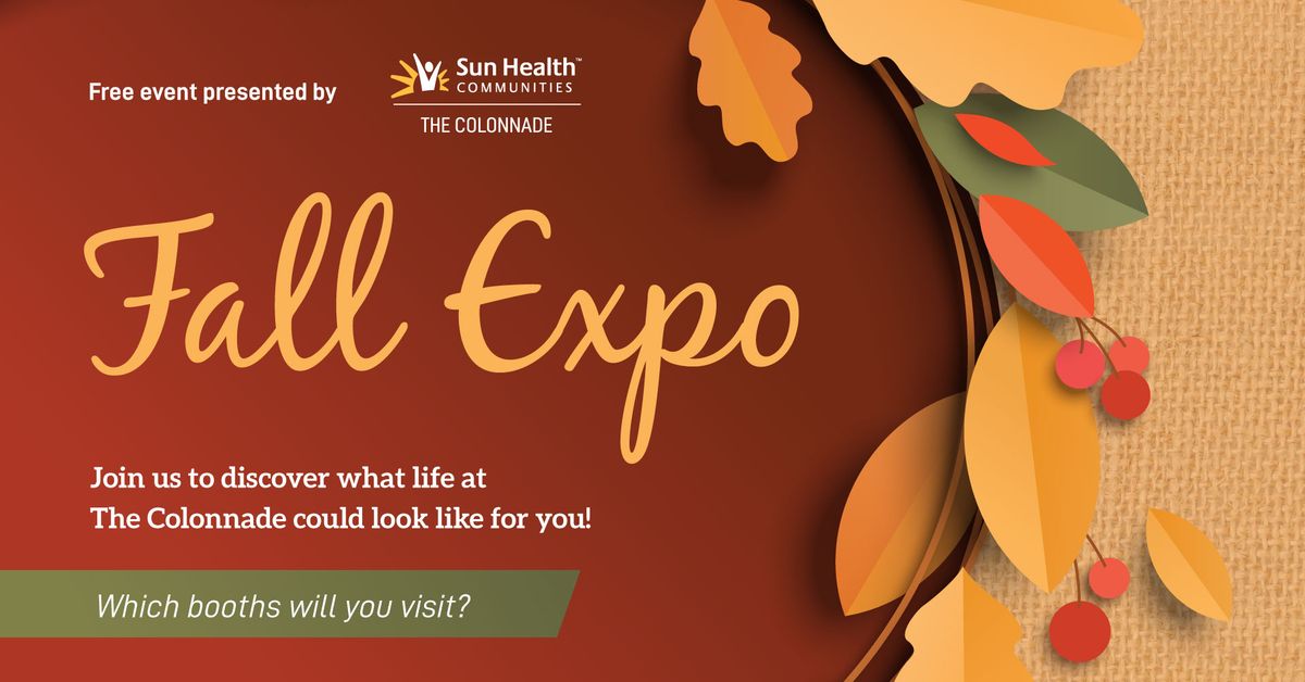  Fall Expo at The Colonnade