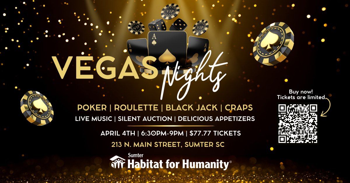 Vegas Nights - Sumter Habitat for Humanity Casino Fundraiser