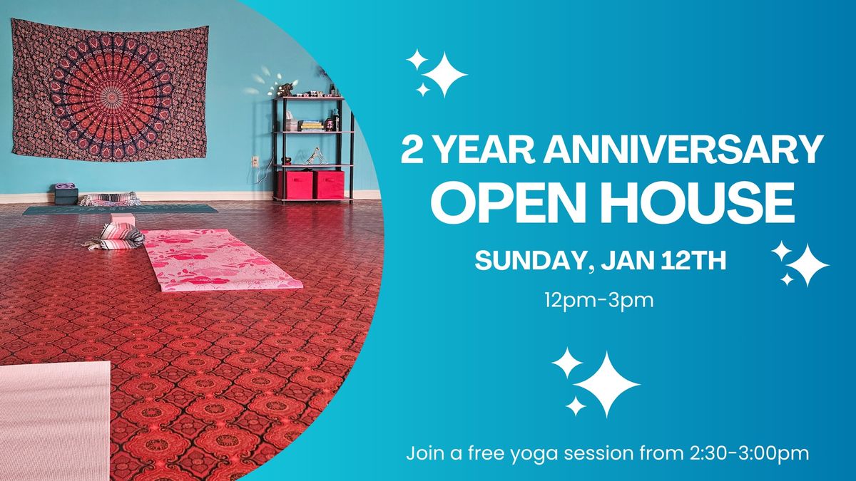 2 Year Anniversary Open House Celebration