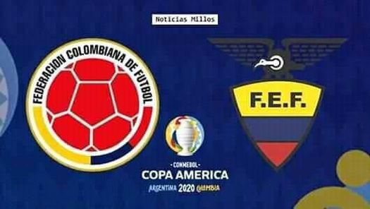 Colombia Vs Ecuador Copa America 2021 Estadio Nemesio Camacho El Campin Engativa 13 June 2021