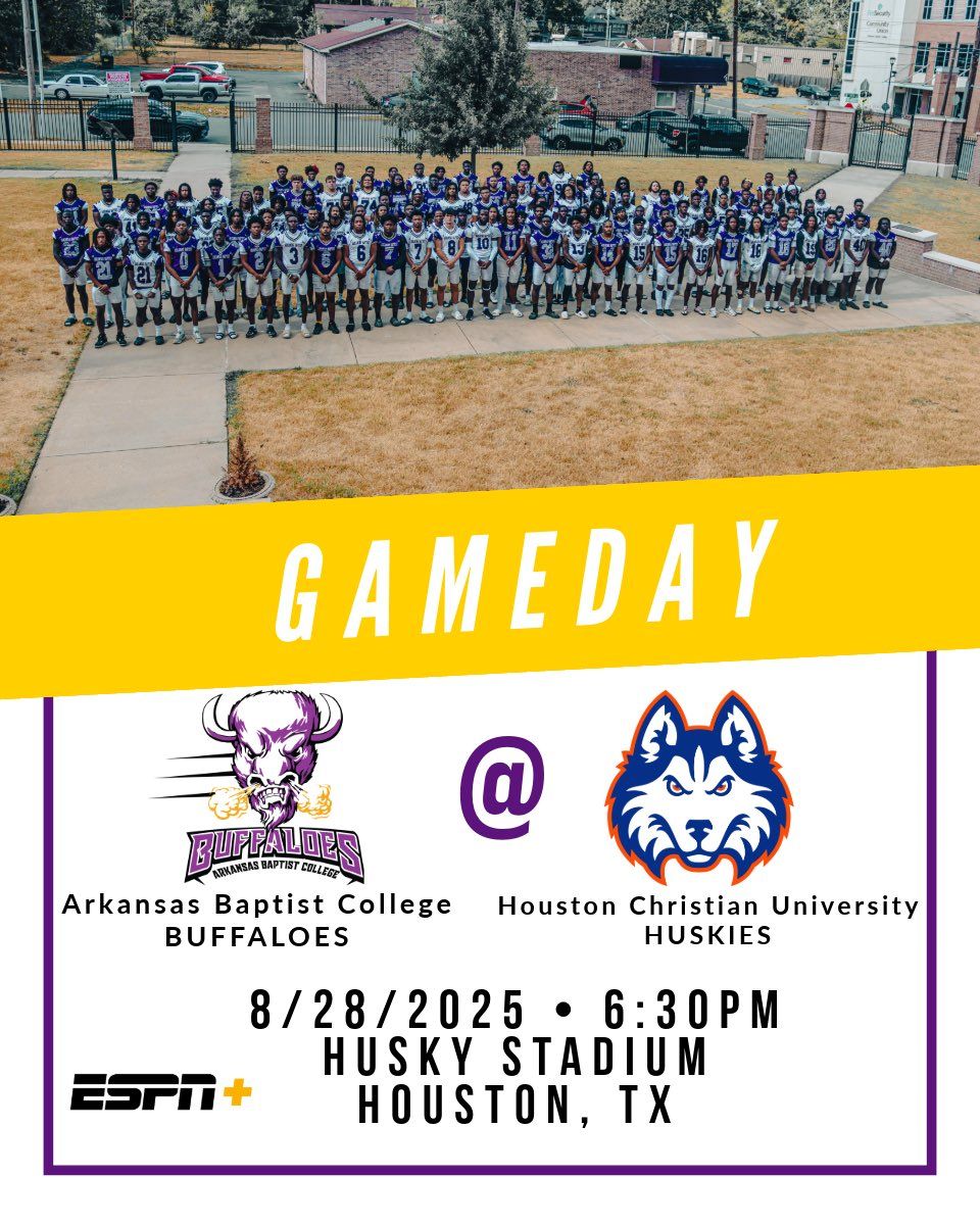Arkansas Baptist Buffaloes at Houston Christian Huskies Football at Husky Stadium - TX