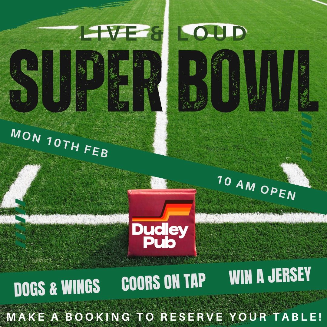 Super Bowl At Dudley Pub 