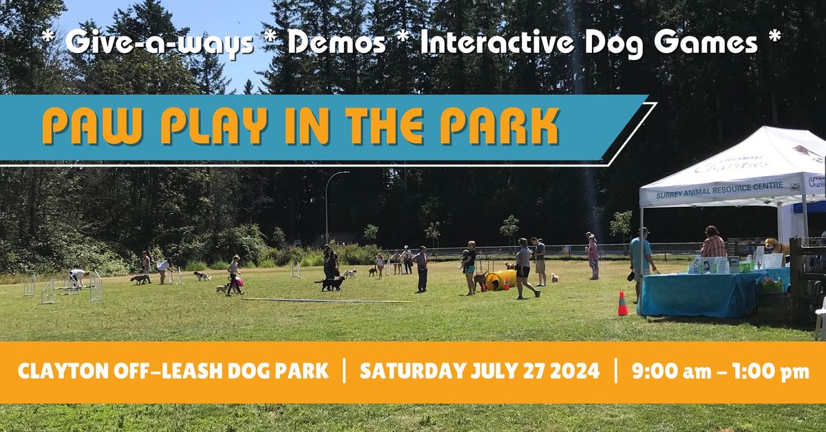 Paw Play in the Park - Clayton Off-Leash Dog Park