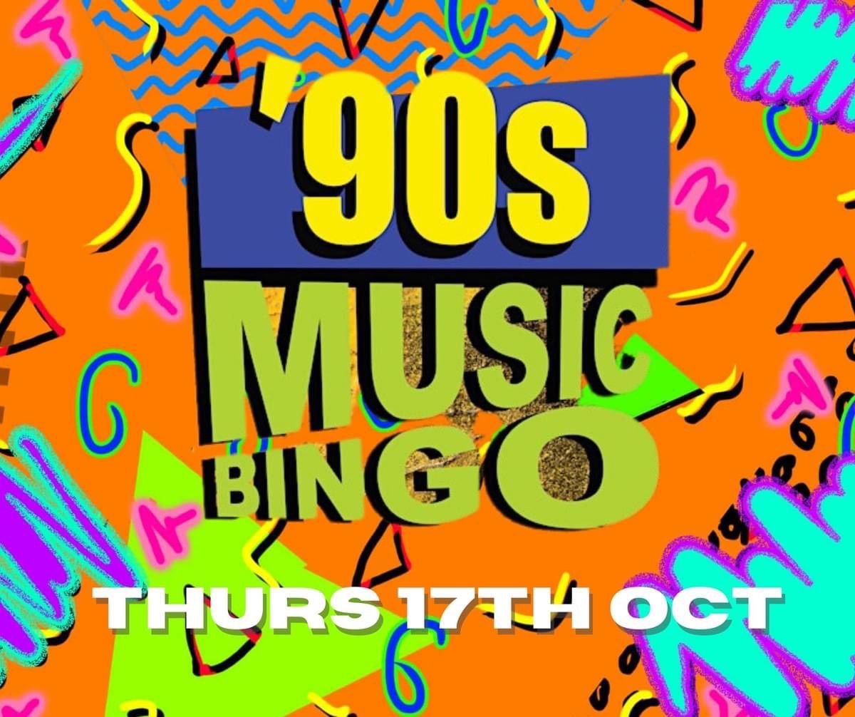 Sticky\u2019s 90s Music Bingo