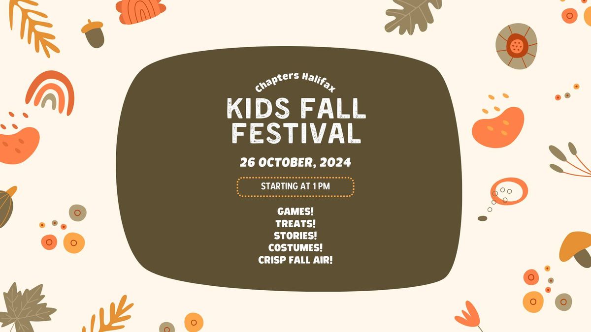 Chapters Halifax Kids Fall Festival