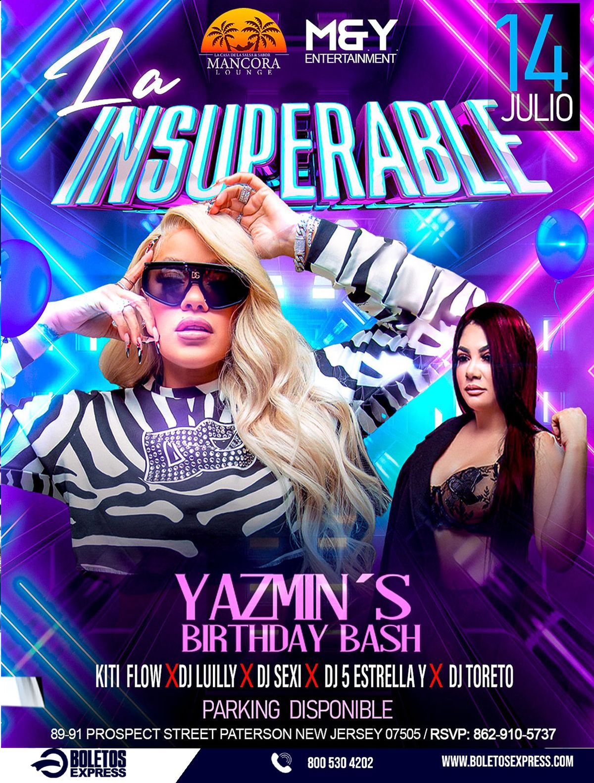 Yazmin at The Peppermint Club