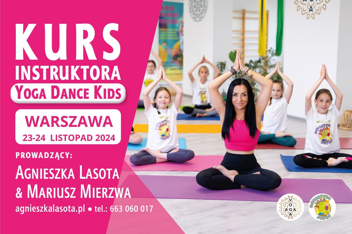 YOGA DANCE KIDS -TANIEC +JOGA DLA DZIECI 