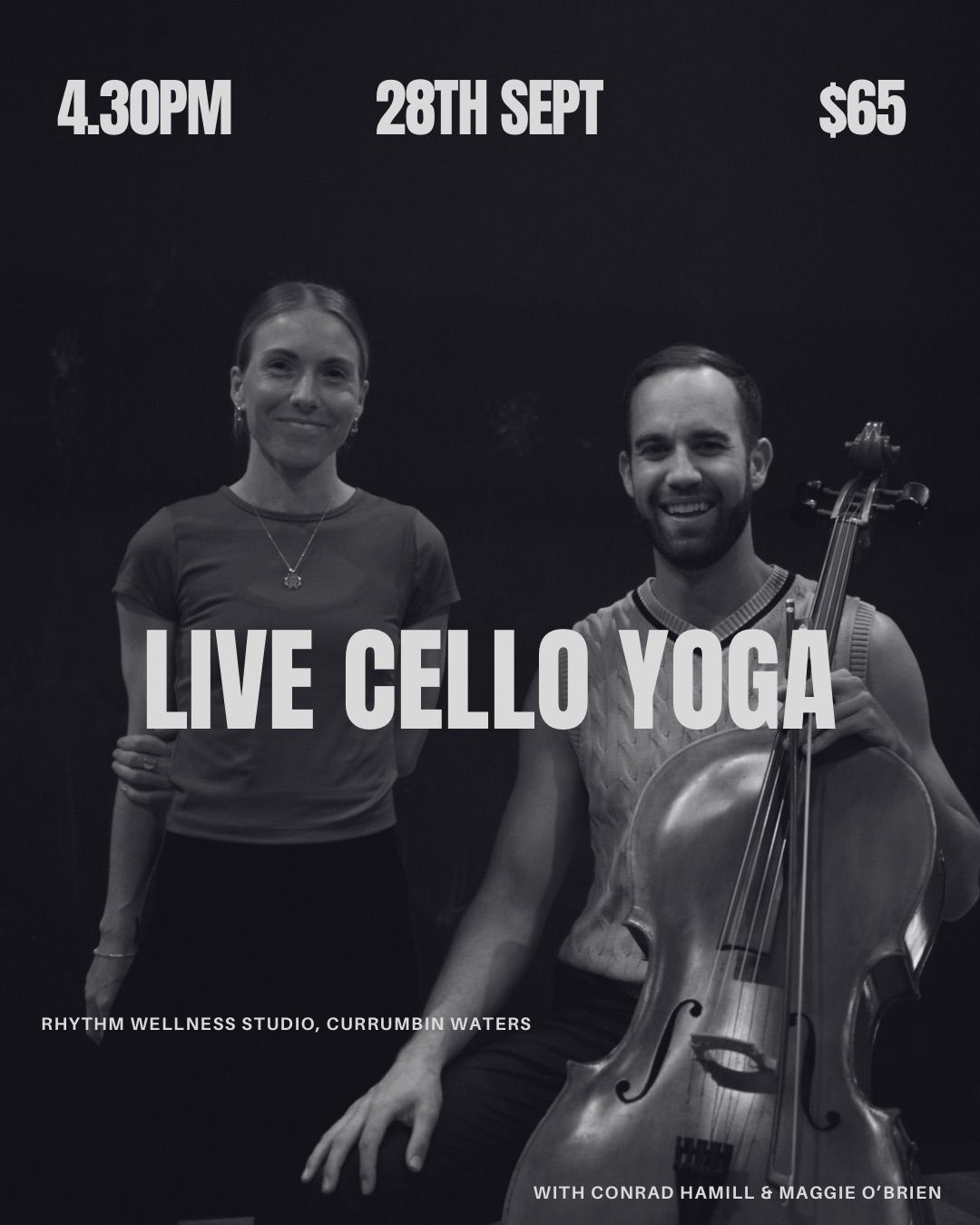 Cello Yoga with Maggie & Conrad 