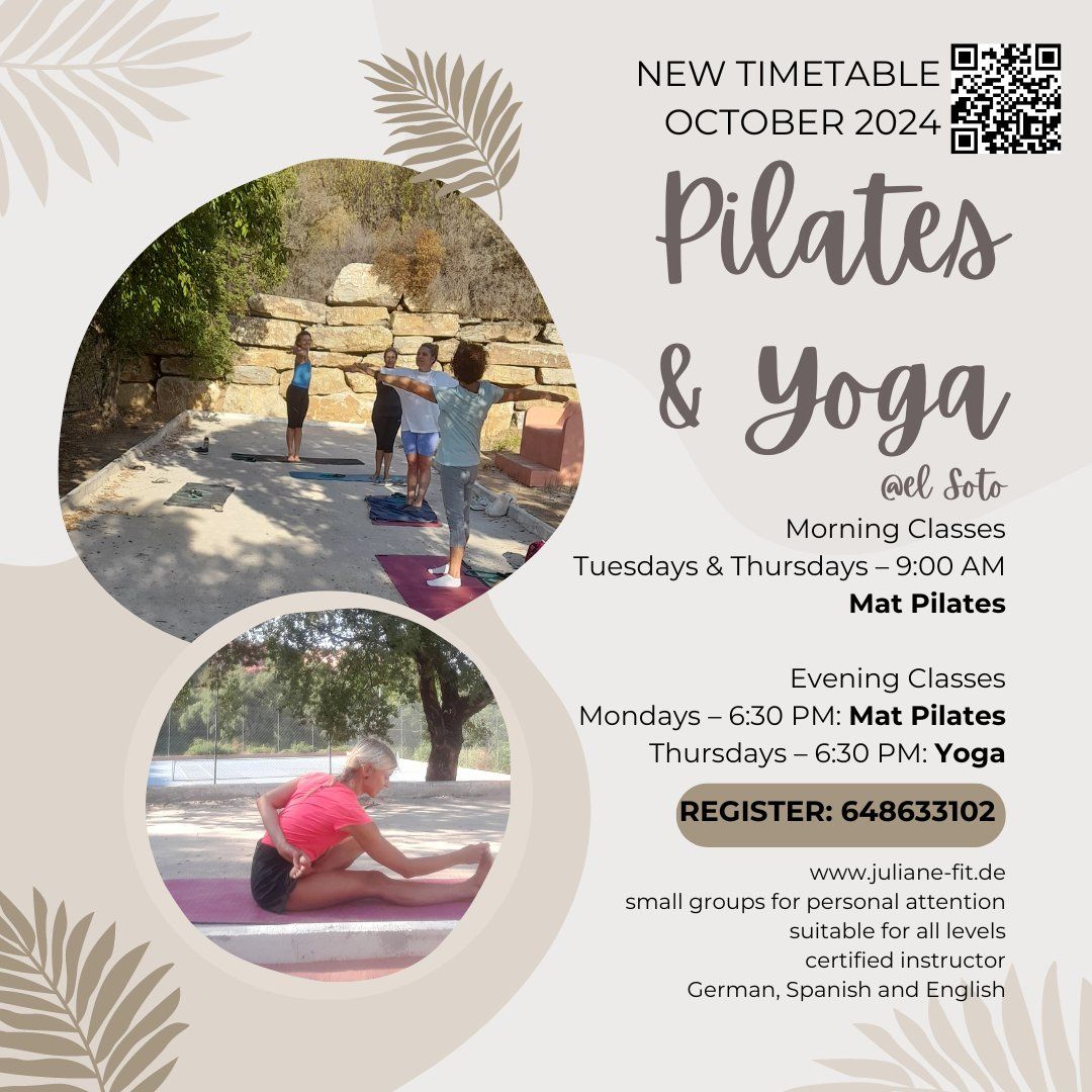 Mat Pilates in la Mairena (el Soto)