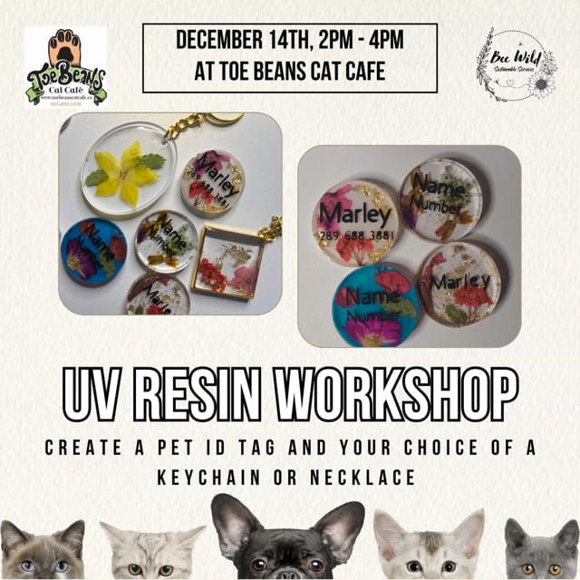 Resin Making Workshop with Bee Wild